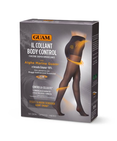 Collant Body Control GUAM® - Shaper 50 DEN Opaco Nero