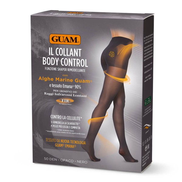 Collant Body Control GUAM® - Shaper 50 DEN Opaco Nero