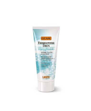 GUAM Fangocrema Dren Effetto Freddo Drenate Gambe e Glutei Tubo