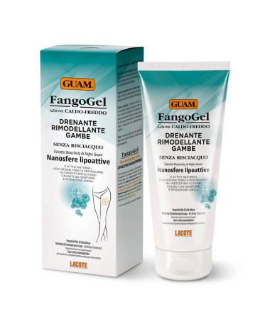 GUAM Fangogel Drenante Rimodellante Gambe Nanosfere Lipoattive