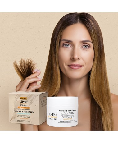 UPKer maschera riparatrice capelli alla cheratina