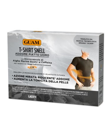 Guam T-Shirt Snell Uomo: Addome Piatto e Tonico