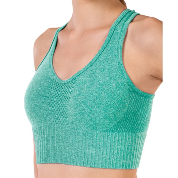 Top Power Fit Verde Menta