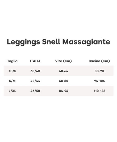 IL LEGGINGS SNELL MASSAGGIANTE
