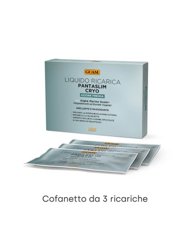 PantaSlim Crio 3 buste ricarica Effetto Freddo Snellente