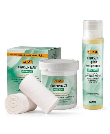 Cryo Slim Fasce  bendaggi + liquido refrigerante