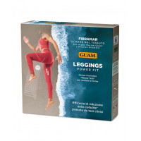 Leggings Power Fit Rosso Rubino confezione