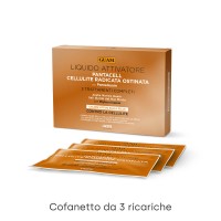 3 Buste Liquido Attivatore PantaCell Cellulite Radicata e Ostinata confezione + buste