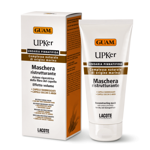 Upker Maschera Ristrutturante Capelli scatola e tubetto