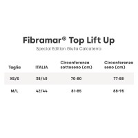 Guam Fibramar Top Lift Up Special Edition Giulia Calcaterra Tabella Taglie