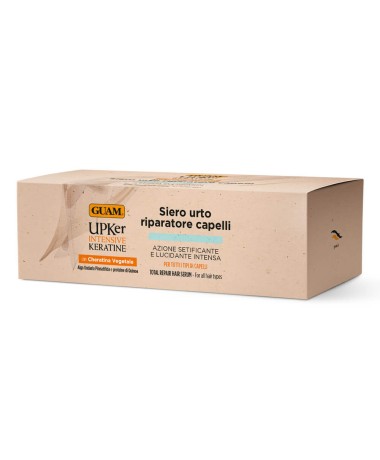 Confezione Siero Urto Riparatore Upker Keratine