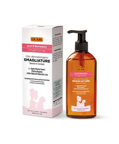 Trattamento Gravidanza Olio dermatologico Smagliature Seno e Corpo