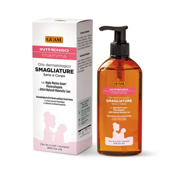 Trattamento Gravidanza Olio dermatologico Smagliature Seno e Corpo