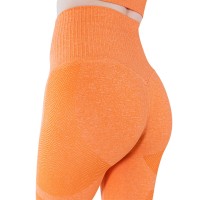 Leggings Power Fit Arancione Tessuto massaggiante