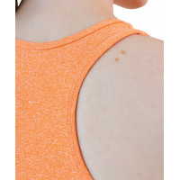 Top Power Fit Arancione Spallina