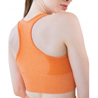 Top Power Fit Arancione retro