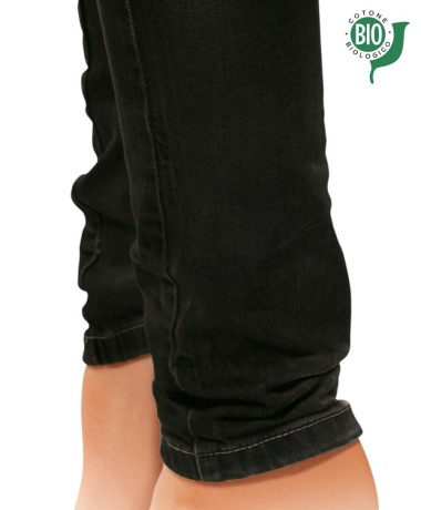 Vert jeans Modellante Skinny Fit - Nero lunghezza
