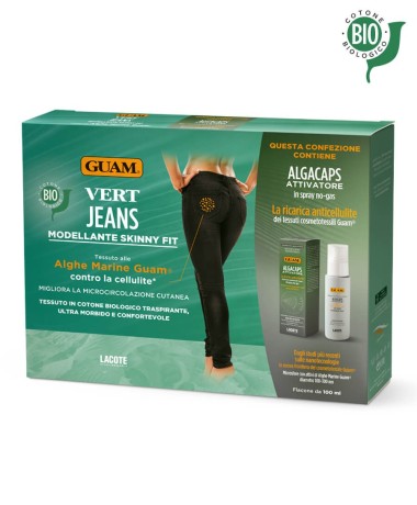 Vert jeans Modellante Skinny Fit - Nero scatola + algacaps