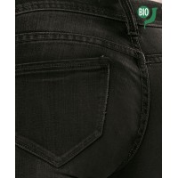 Vert jeans Modellante Skinny Fit - Nero tasche