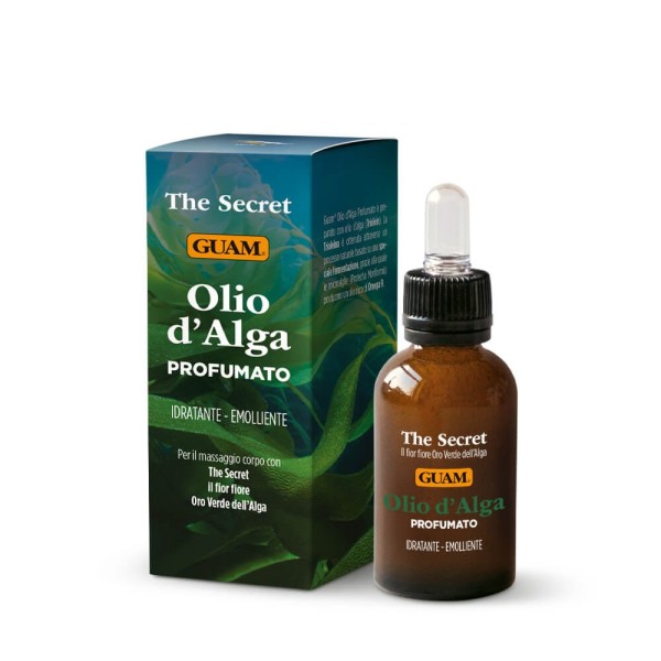 The Secret Olio d’Alga Profumato Scatola e flacone