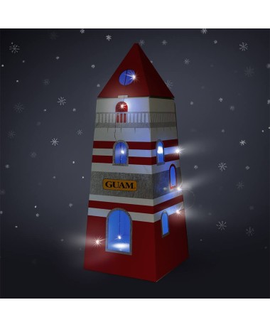 Box Idea Regalo Faro Illuminato