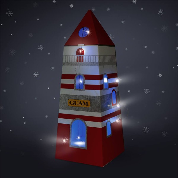 Box Idea Regalo Faro Illuminato