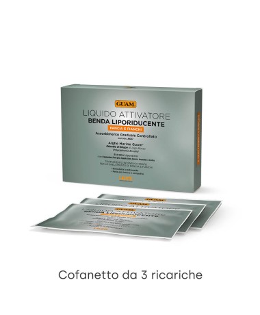 Liquido Attivatore Benda Liporiducente confezione 3 trattamenti