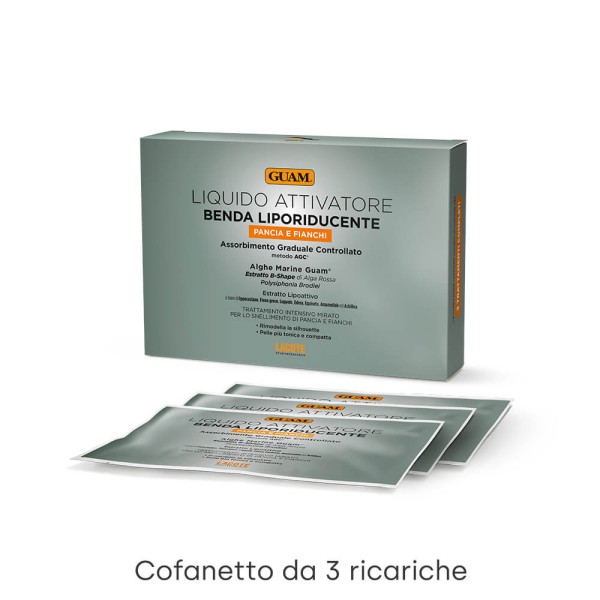 Liquido Attivatore Benda Liporiducente confezione 3 trattamenti