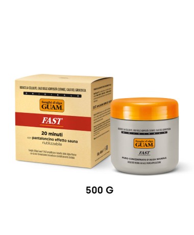 Fanghi d'Alga Guam Fast scatola e vaso