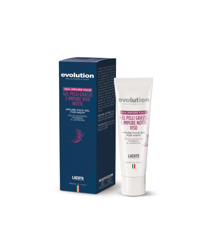 EVOLUTION GEL PELLI GRASSE E IMPURE VISO NOTTE
