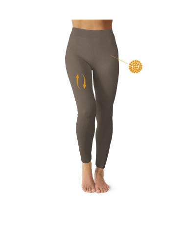 LEGGINGS SLIM NOTTE CHOCOLAT