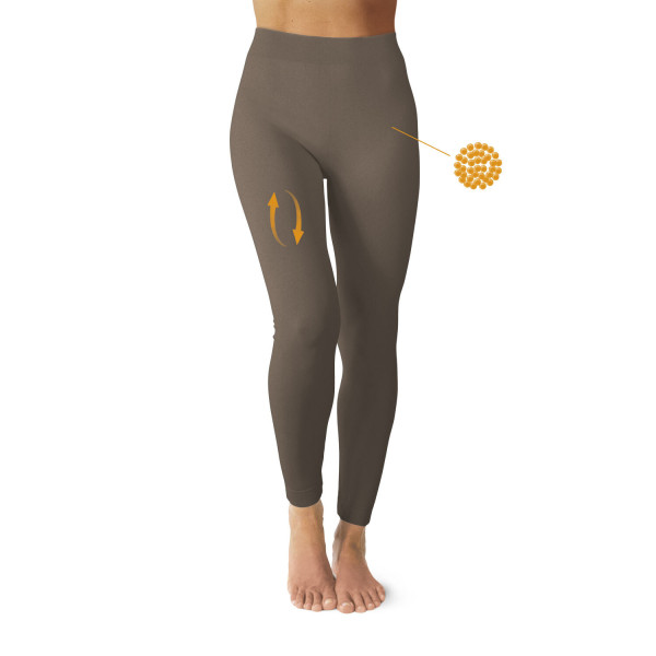 LEGGINGS SLIM NOTTE CHOCOLAT