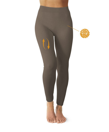 LEGGINGS SLIM NOTTE CHOCOLAT