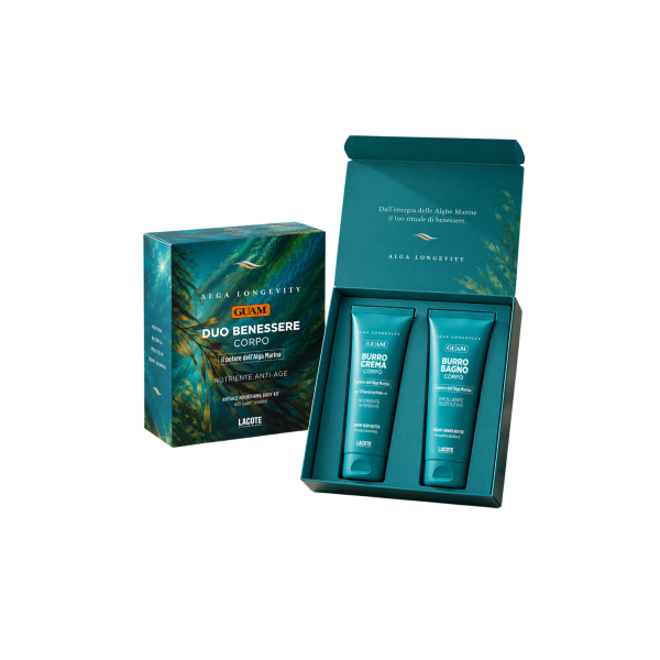 Cofanetto Duo Benessere Corpo Alga Longevity GUAM®