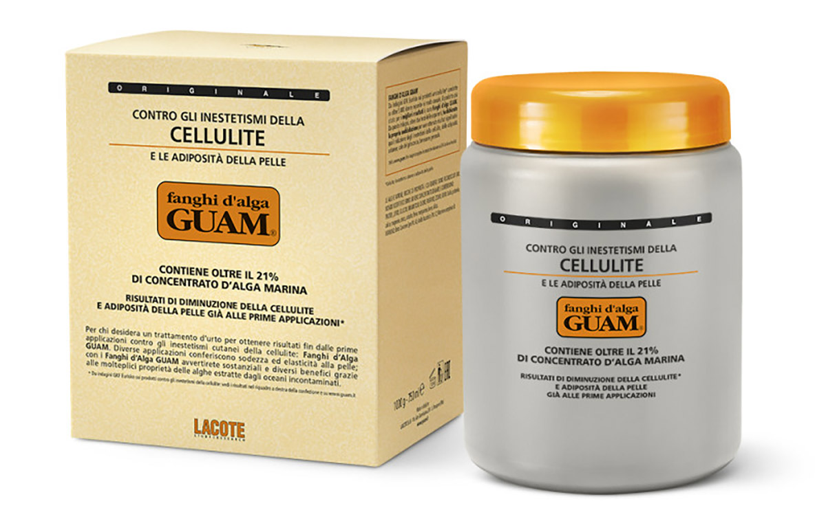 ridurre la cellulite con i fanghi alga Guam