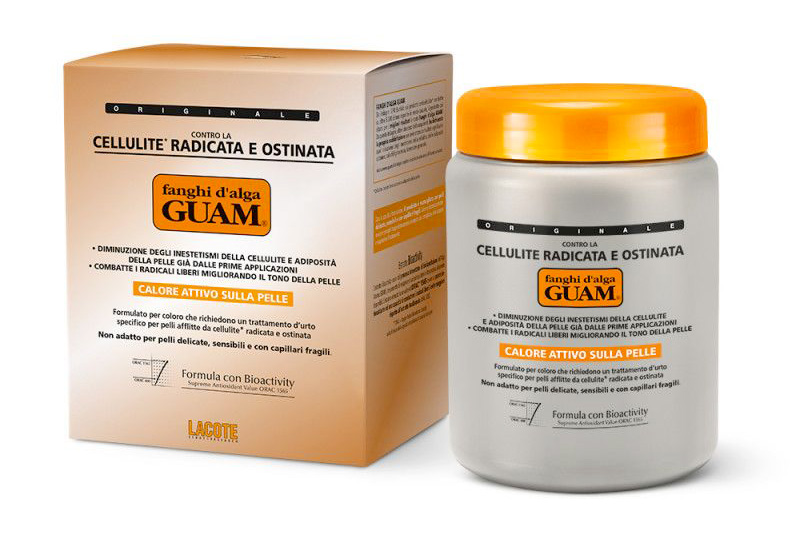 Fanghi d'alga Guam cellulite radicata e ostinata